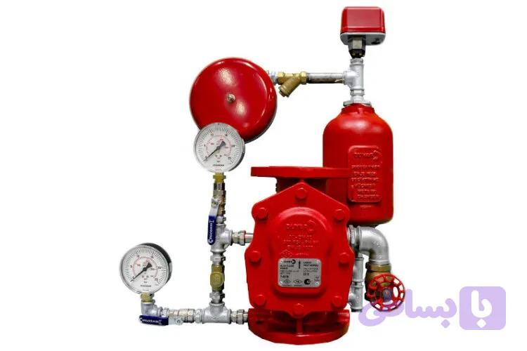 شیر یک طرفه تر (Wet Alarm Valve/Duyar)