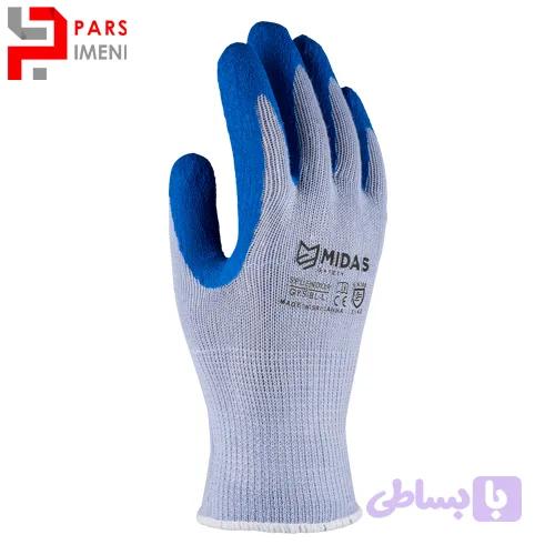 دستکش لاتکس MIDAS مدل Splendor-GYS / BL-XL