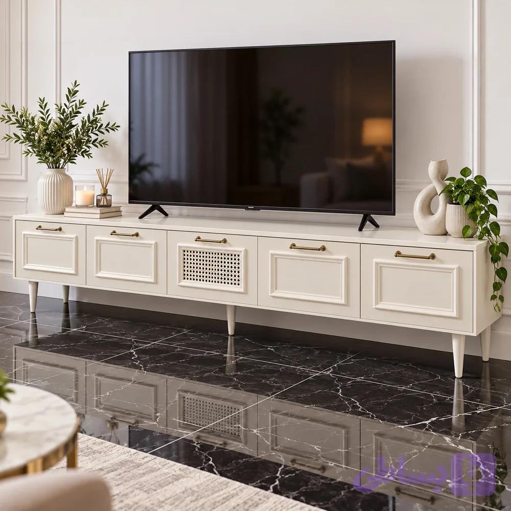 میز تلویزیون زمینی کدM22