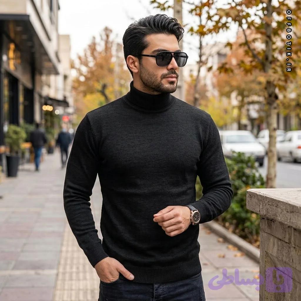 بلوز یقه اسکی مدل M5980