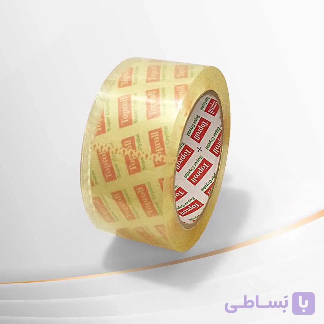 نوار چسب پهن تاپرول  ۴۵ میکرون  ۵ سانت ۹۰ یارد