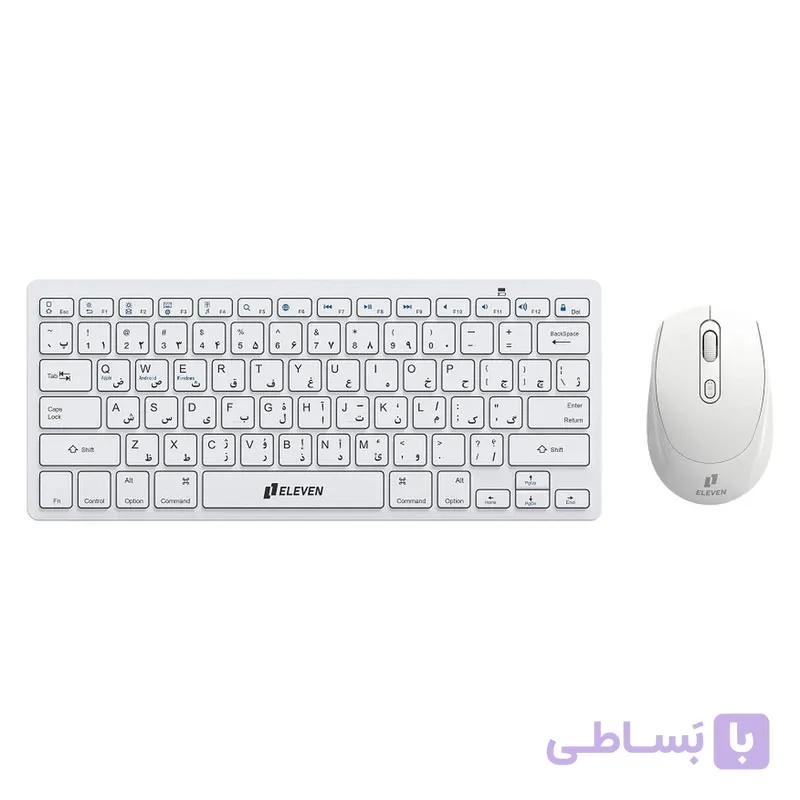 کیبورد و ماوس بی سیم ELEVEN ایلون مدل WK802 — تصویر 1