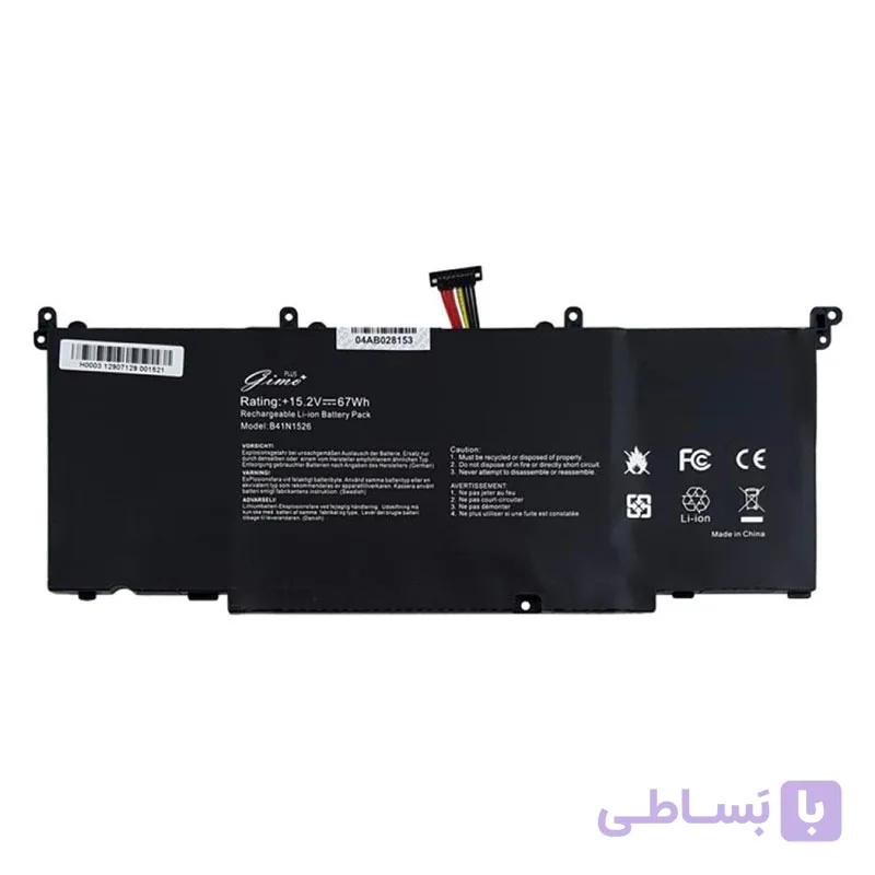 باتری داخلی لپ تاپ ایسوس Asus ROG GL502 | برند Gimo Plus | ظرفیت 4110 | 67 وات | B41N1526 — تصویر 1