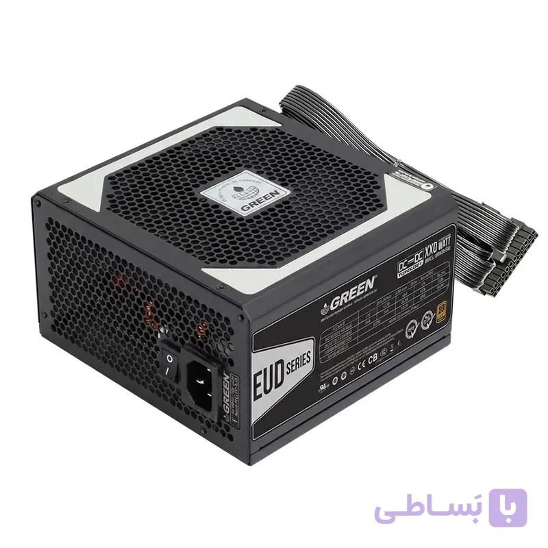 پاور کامپیوتر گرین GP430A-EUD 80 Plus Bronze توان 430 وات — تصویر 1