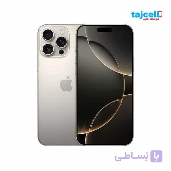 موبایل اپل مدل iphone 16 pro not active تک سیم‌ کارت بدون ریجستری ظرفیت 256 رم 8 گیگابایت – پارت نامبر AEa