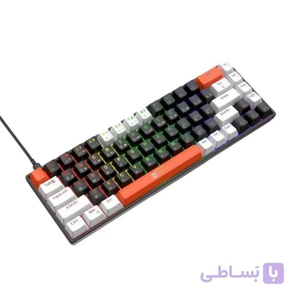 کیبورد گیمینگ آر هشت مدل R8-1038 — تصویر 1
