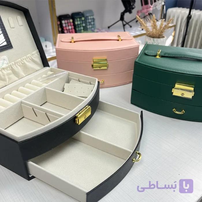 جعبه جواهرات چرمی مدل S136 — تصویر 1
