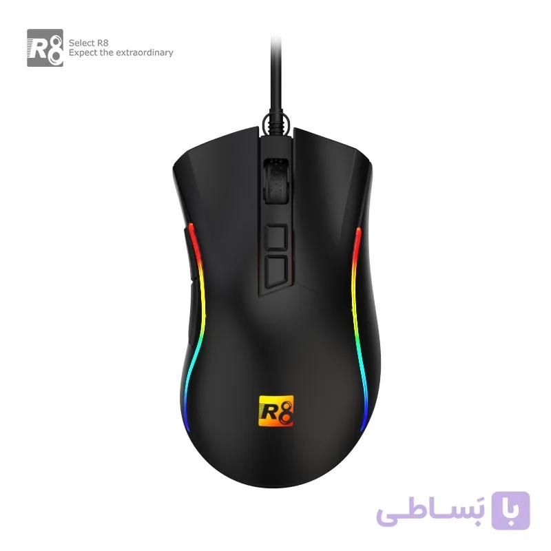 ماوس گیمینگ آر هشت مدل  R8-G209 — تصویر 1