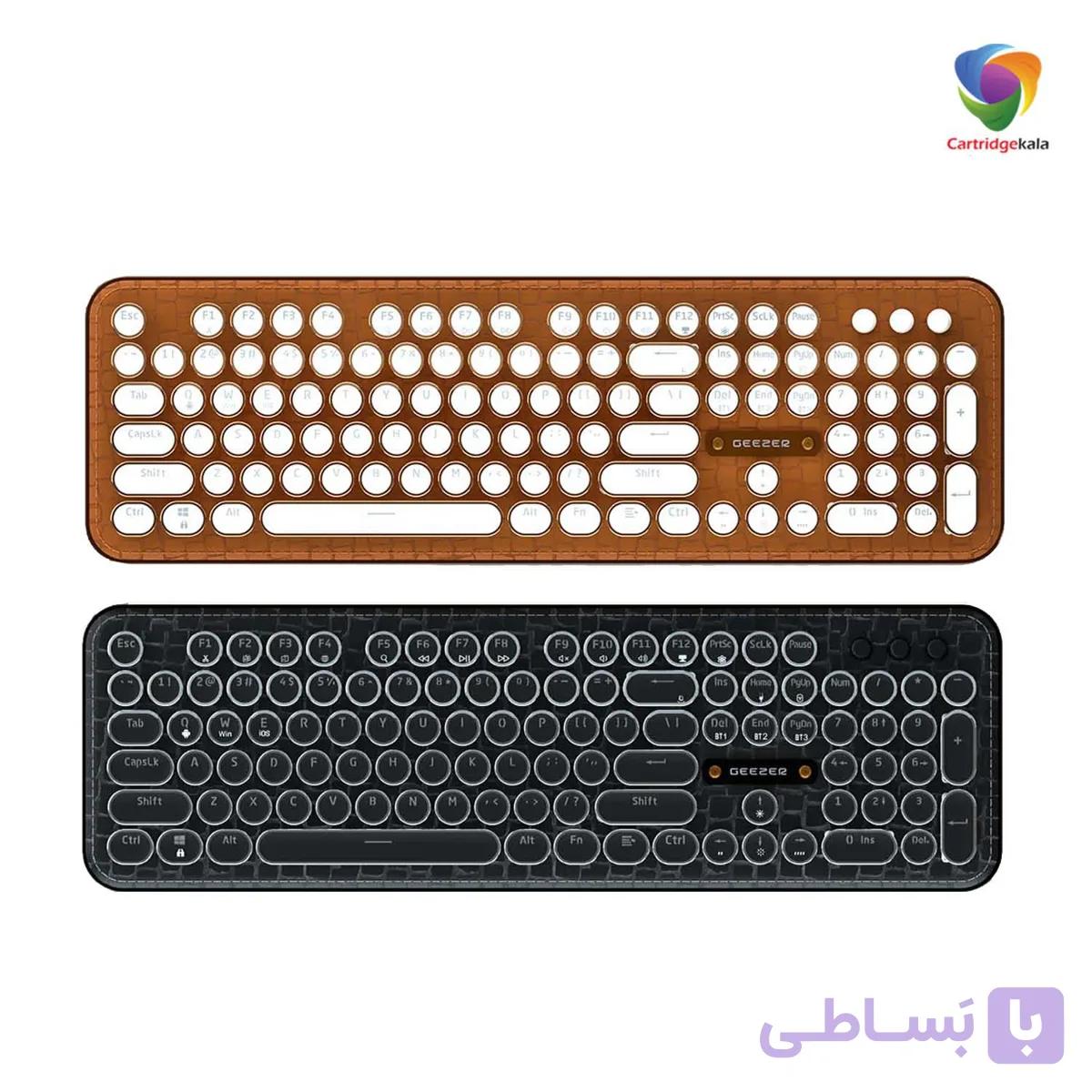 کیبورد بیسیم گیزر مدل G9 — تصویر 1