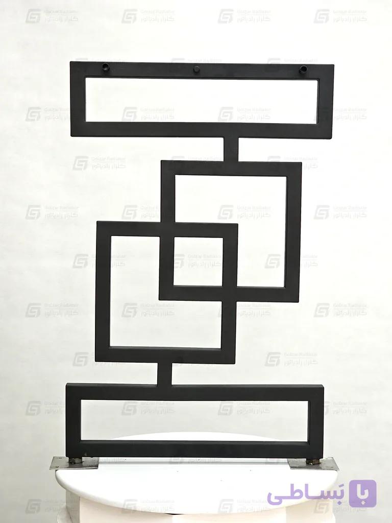 رادیاتور حوله خشک کن استیل مدل سپیدار با پروفیل 30 × 30 — تصویر 1
