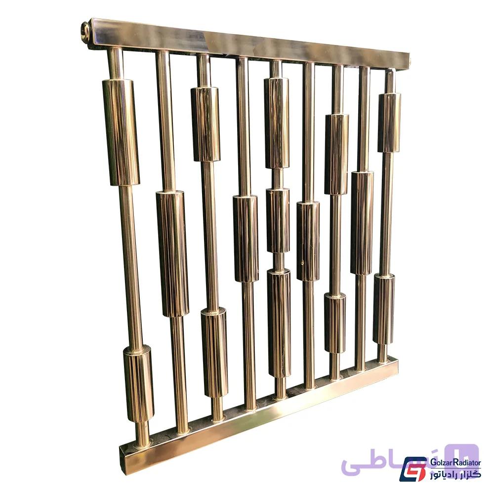 رادیاتور حوله خشک کن استیل مدل بارفیکسی بلند ابعاد 55×120 سانتی متر — تصویر 1
