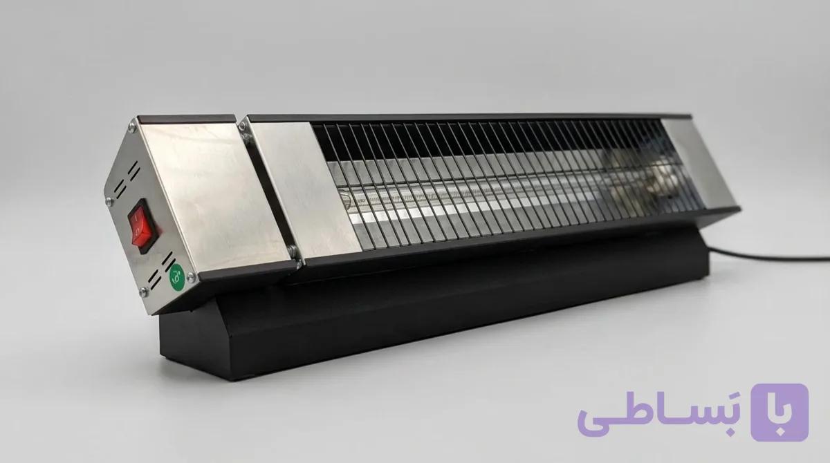 بخاری برقی تابشی ترکیه ۶۰ سانتی با پایه