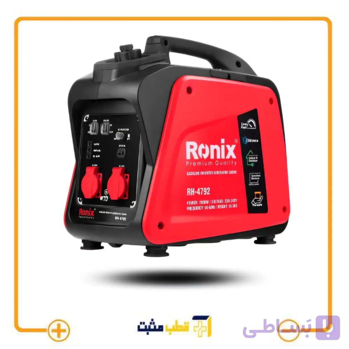 موتور برق اینورتر سایلنت ۲ کیلو وات مدل 4792 رونیکس Ronix — تصویر 1
