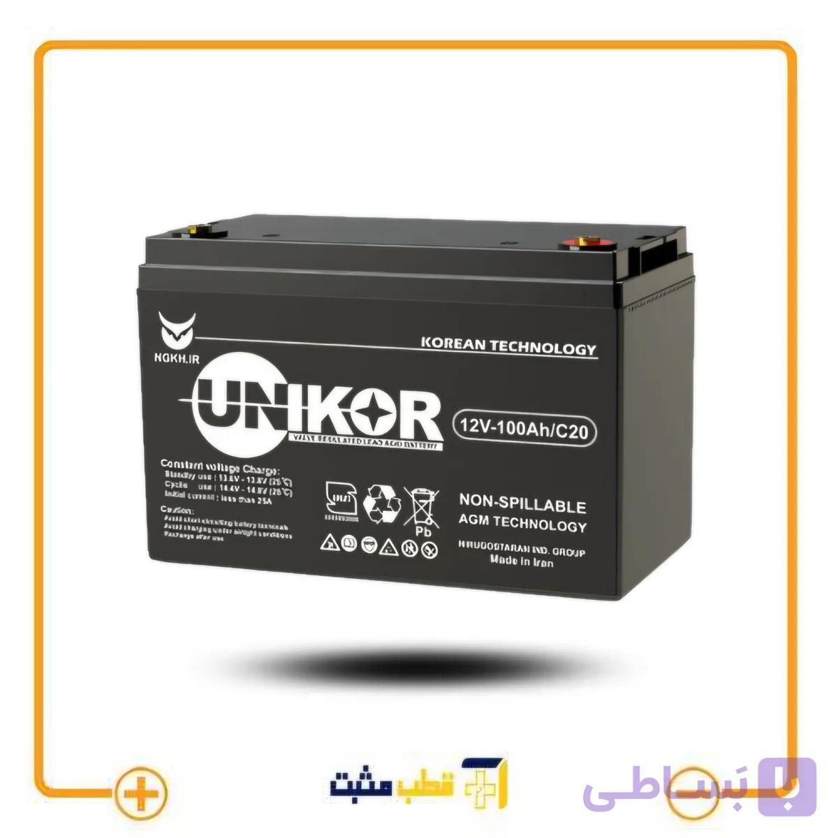 باتری یو پی اس مگامکس 100AH