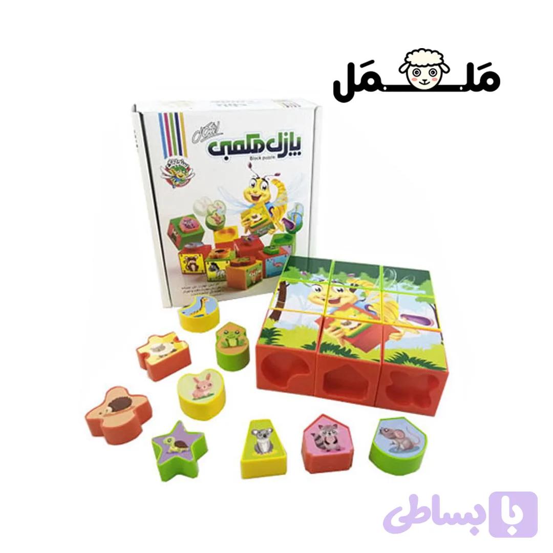 اسباب بازی فکری پازل مکعبی | فروشگاه اینترنتی ململ