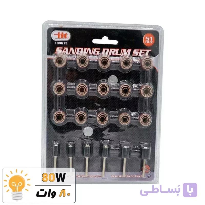 ست سنباده حلقوی 51 پارچه مینیاتوری فرز انگشتی — تصویر 1