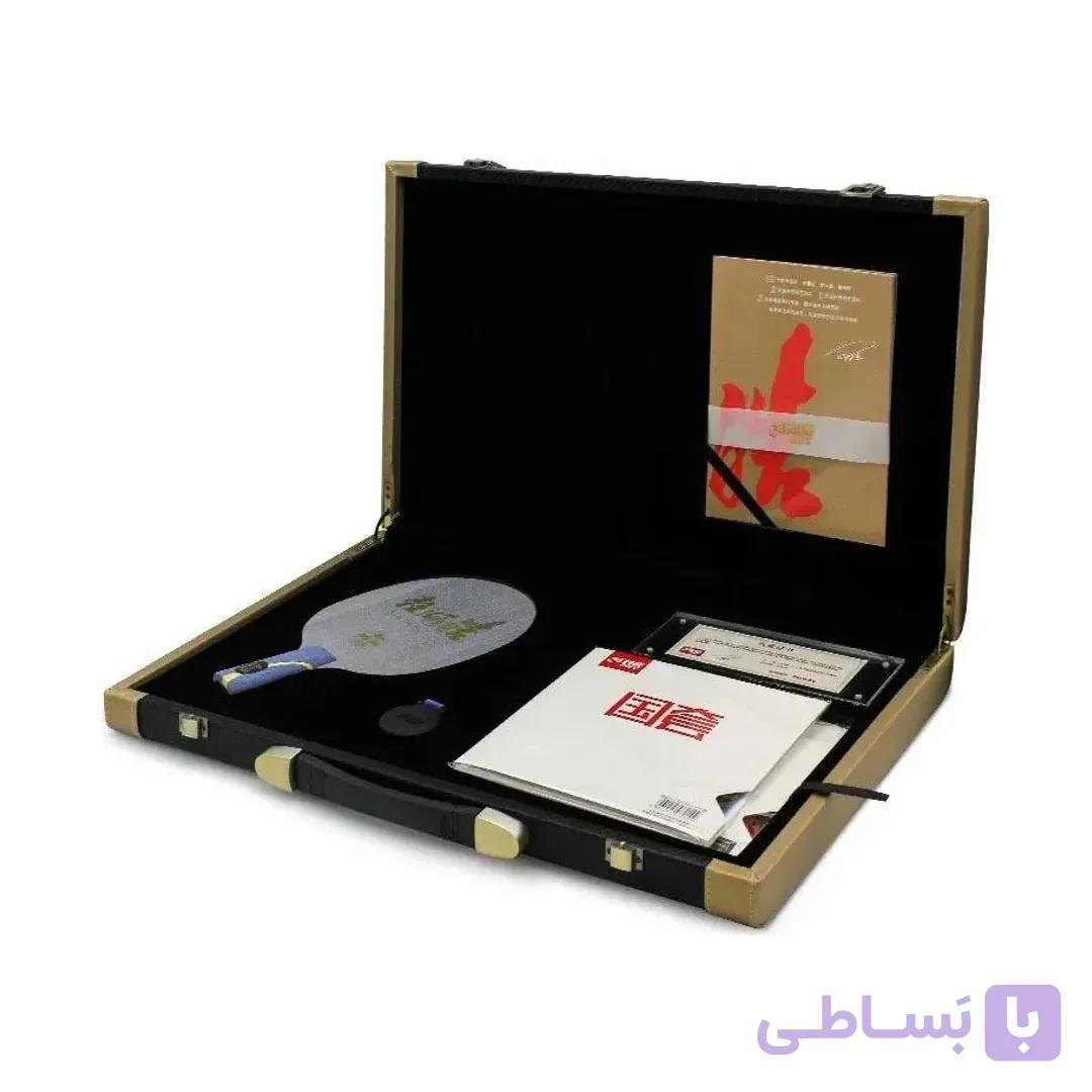 ست کلکسیونی چوب راکت پینگ پنگ دبل هپینس DHS مدل وانگ هایو Wang Hao — تصویر 1
