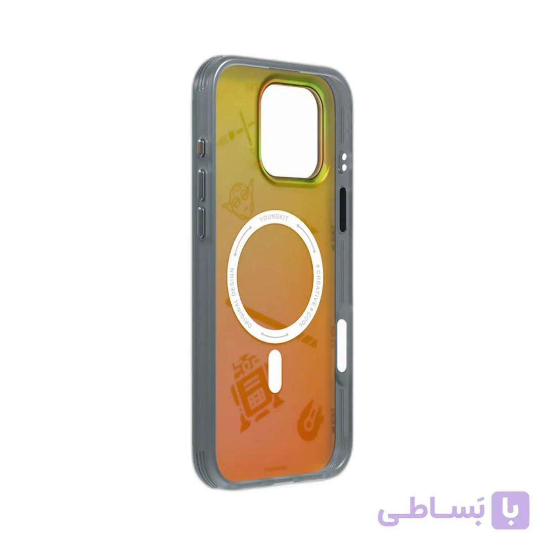 قاب محافظ ضد ضربه آیفون ۱۶ پرو مکس یانگ کیت YoungKit مدل Wars — تصویر 1