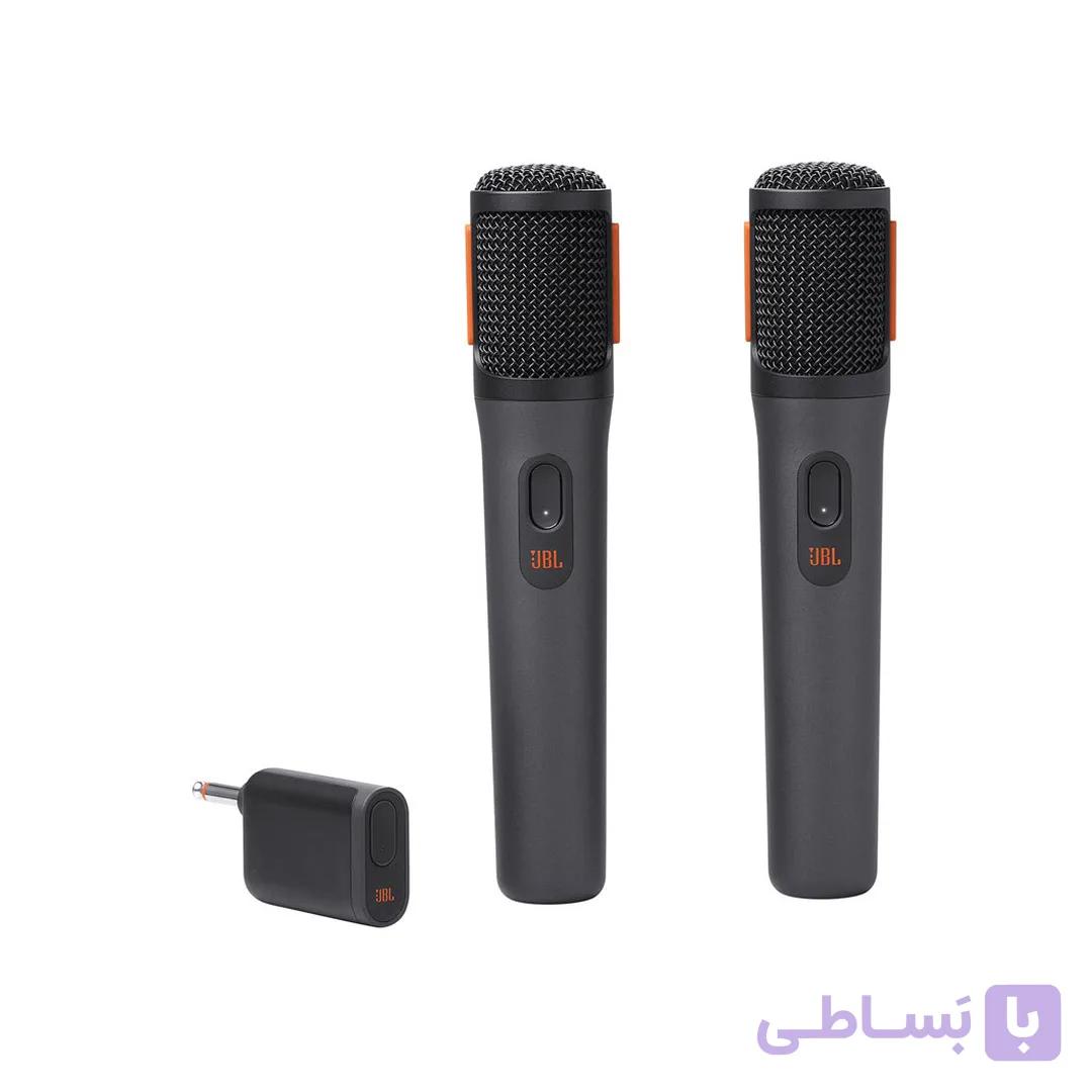 میکروفون بی سیم دو قلو جی بی ال JBL مدل PartyBox Wireless Mic — تصویر 1