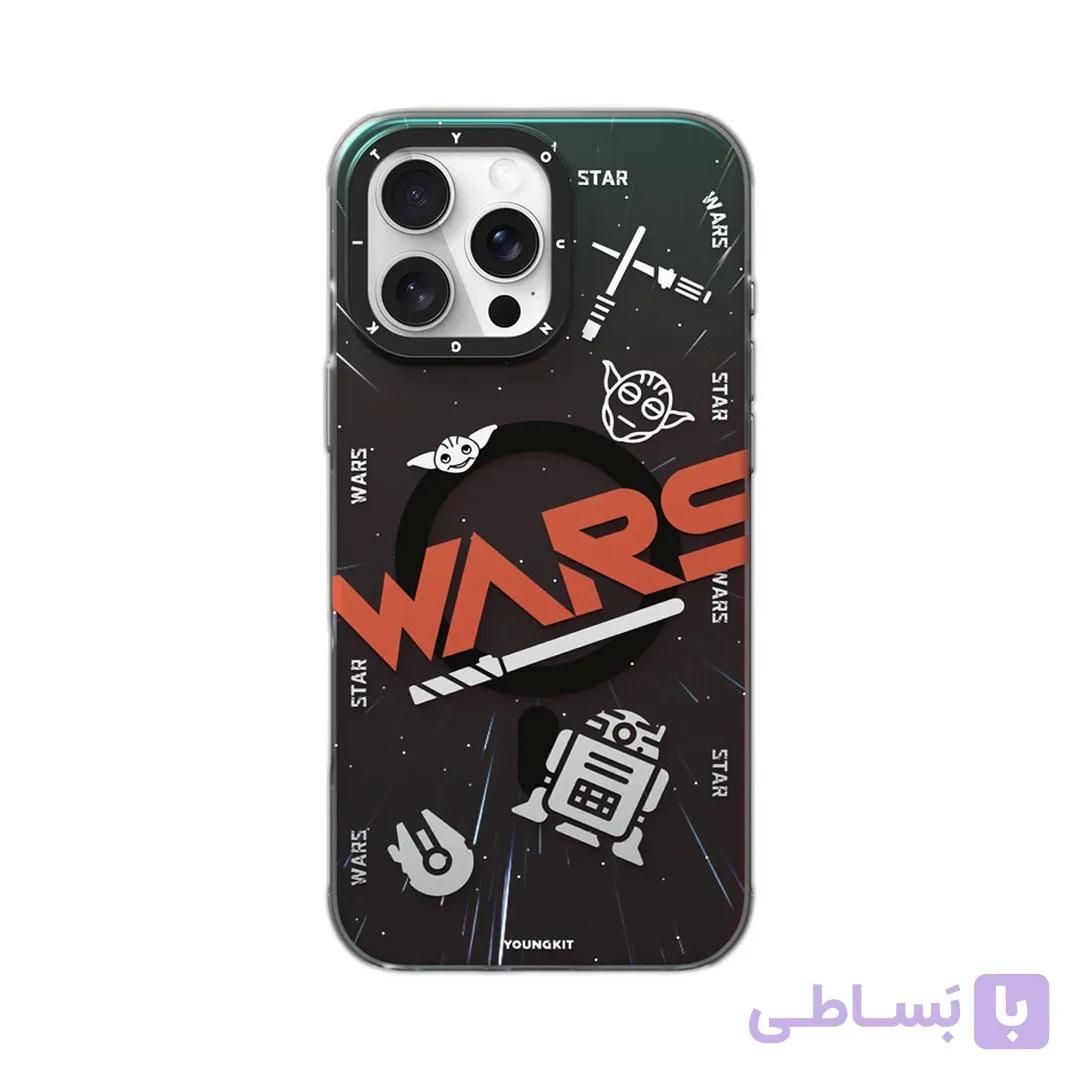قاب محافظ مگ سیف آیفون ۱۶ پرو یانگ کیت YoungKit مدل Wars — تصویر 1