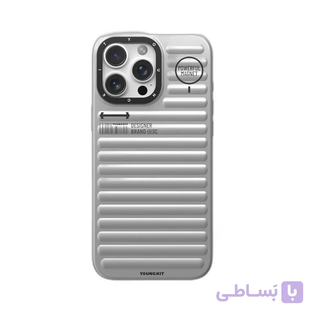 قاب محافظ مگ سیف آیفون ۱۶ پرو مکس یانگ کیت YoungKit مدل True Color Luggage — تصویر 1
