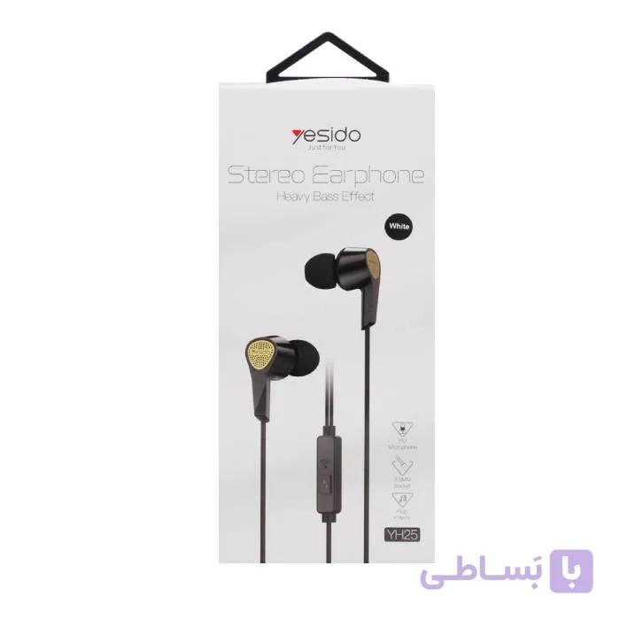 هندزفری سیم دار یسیدو YESIDO YH25