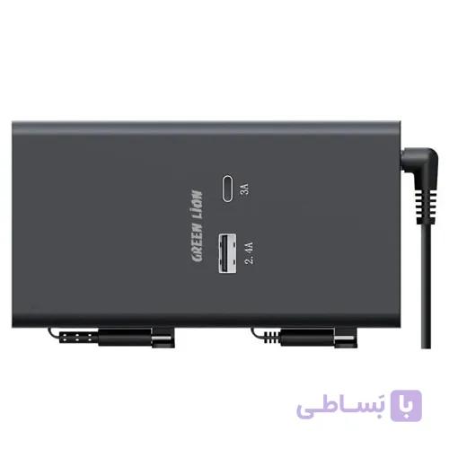 شارژر فندکی 65 واتی خودرو پشت صندلی گرین مدل Green Lion GN65BCKCHR — تصویر 1