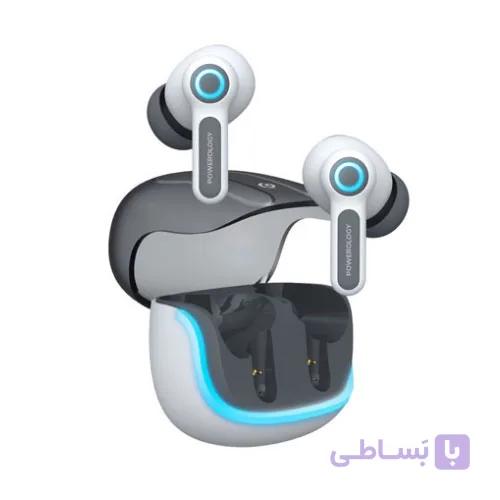 هندزفری بلوتوثی Quad Enc پاورولوژوی مدل Powerology PWLAU005 — تصویر 1
