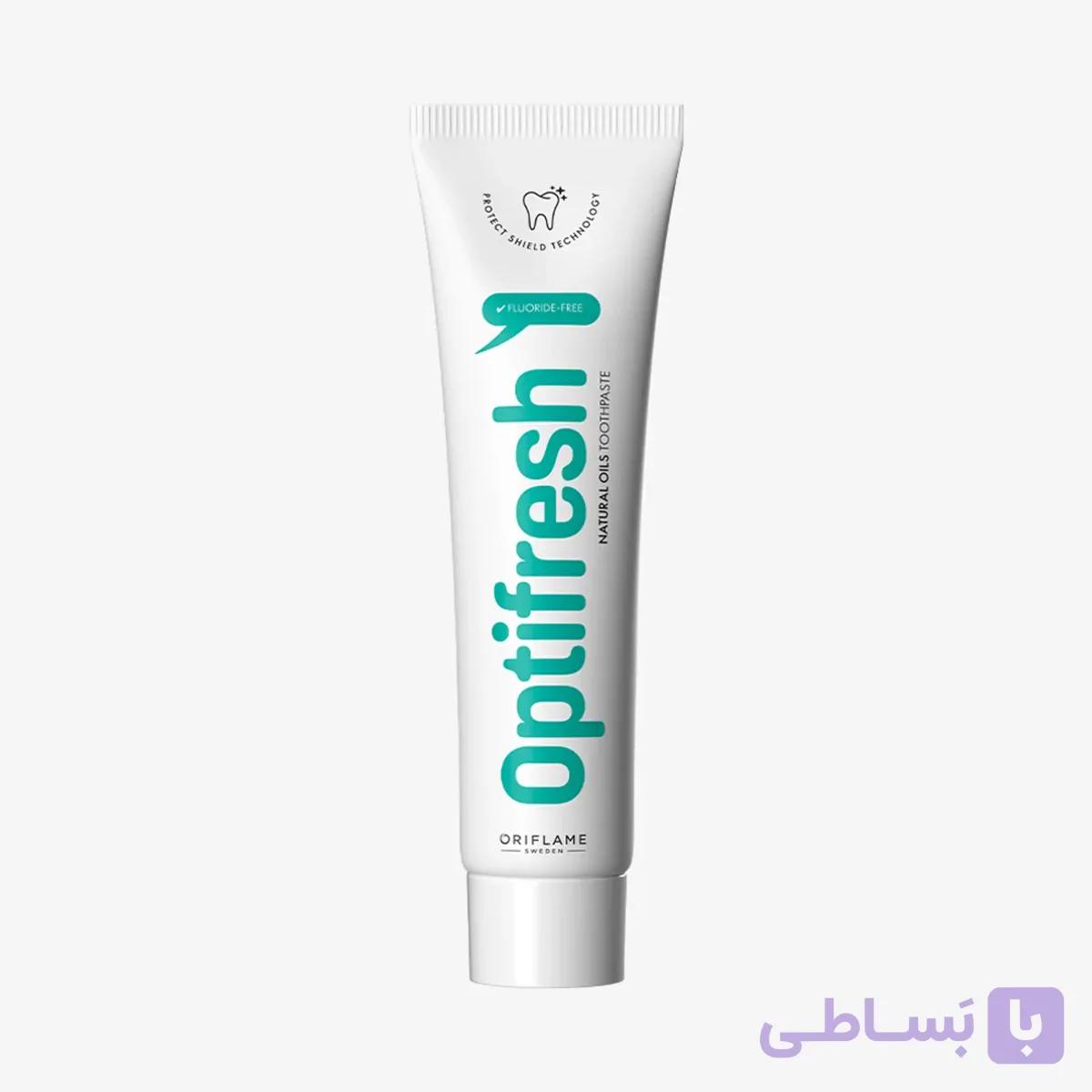 خمیر دندان اپتی فرش با روغن‌های طبیعی — تصویر 1