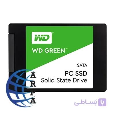 اس اس دی اینترنال SATA III وسترن دیجیتال مدل Green ظرفیت 480 گیگابایت