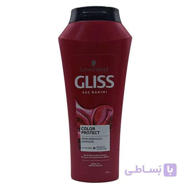 شامپو مناسب موهای رنگ شده گلیس حجم500ml