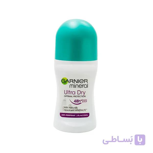 مام رول ضد تعریق زنانه مدل Ultra Dry گارنیر