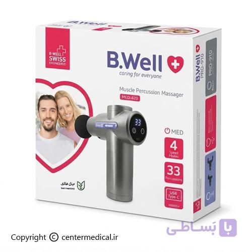 ماساژور تفنگی عضلانی ‌B.Well مدل MED-450 — تصویر 1