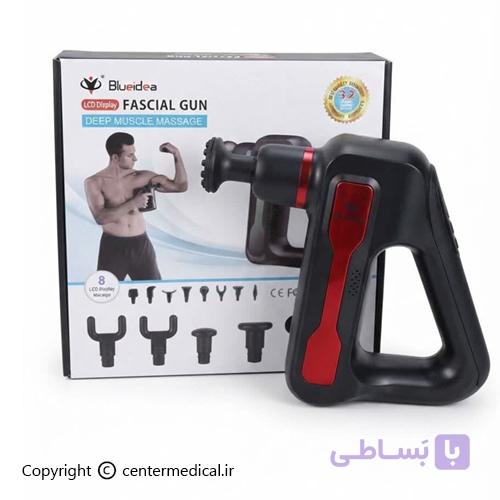 ماساژور تفنگی ماساژ عمیق عضلات Blueidea — تصویر 1