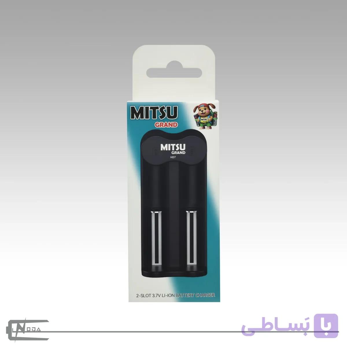 شارژر باتری 18650 میتسو مدل HD7 — تصویر 1