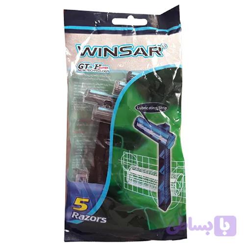 ژیلت دولبه 5 عددی وینسار