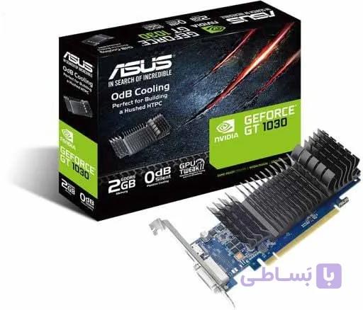 کارت گرافیک ایسوس GT 1030 SL 2GB BRK — تصویر 1