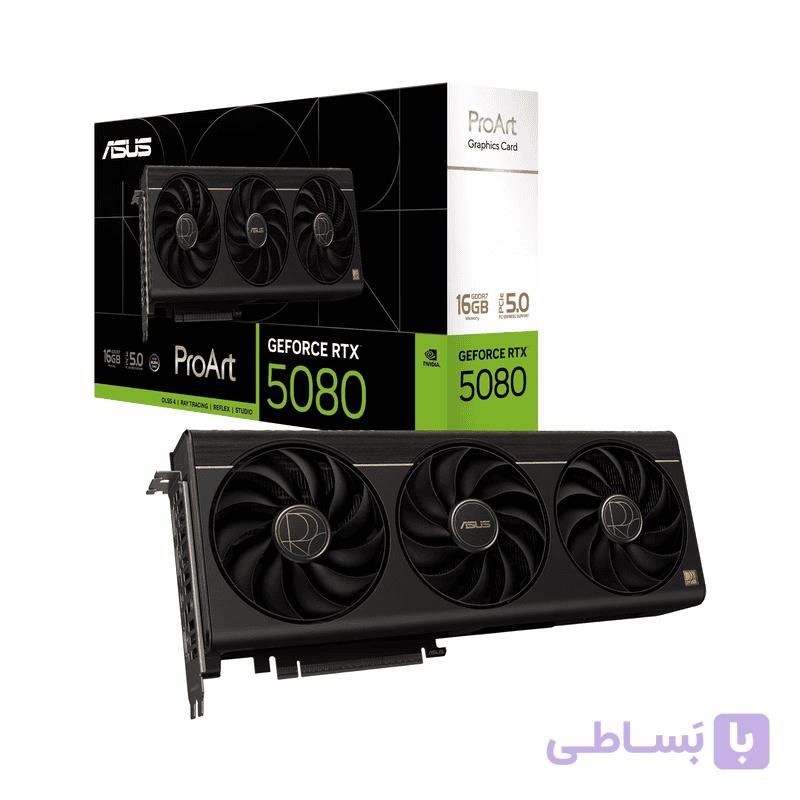 کارت گرافیک برند ASUS مدل PROART RTX 5080 16GB OC — تصویر 1