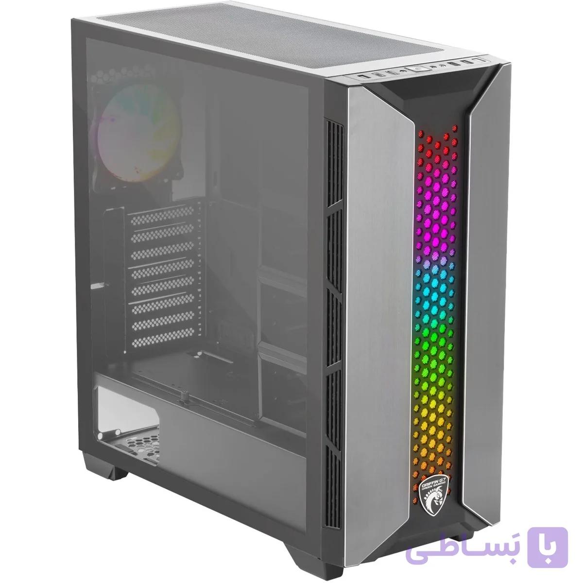 کیس  گرین مدل GRIFFIN G7 Mid Tower مشکی — تصویر 1