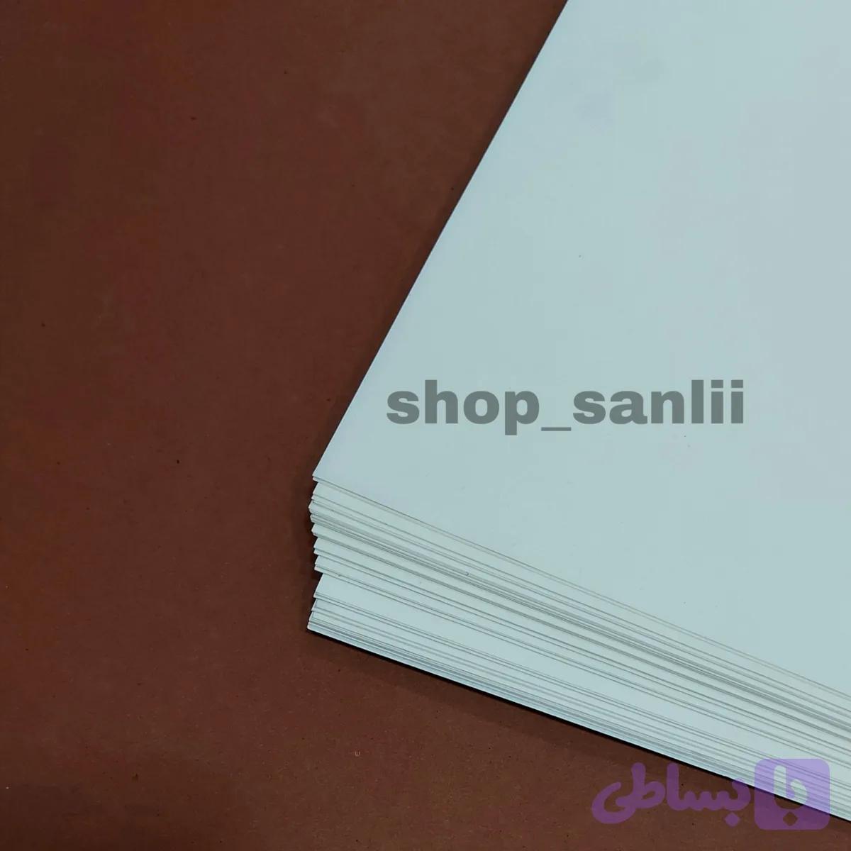 کاغذ گلاسه سایز ۱۳۵A3 گرمی ۵۰ عددی
