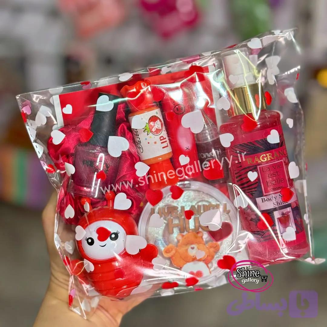 پک آرایشی قرمز (کد PS94U)