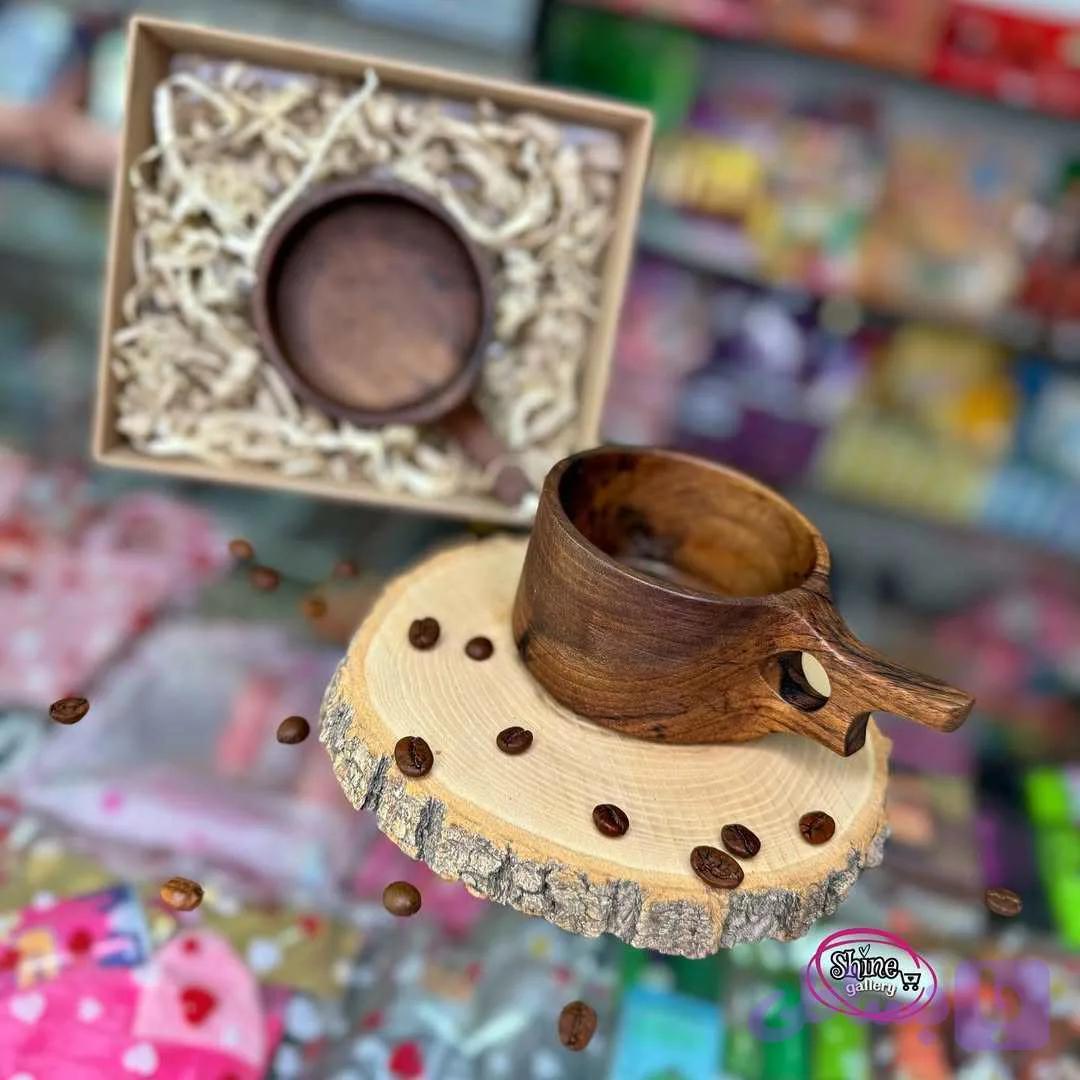 لیوان چوبی کوکسا