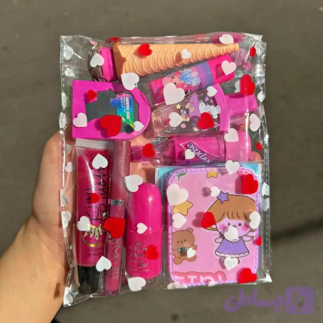 پک آرایشی سرخابی