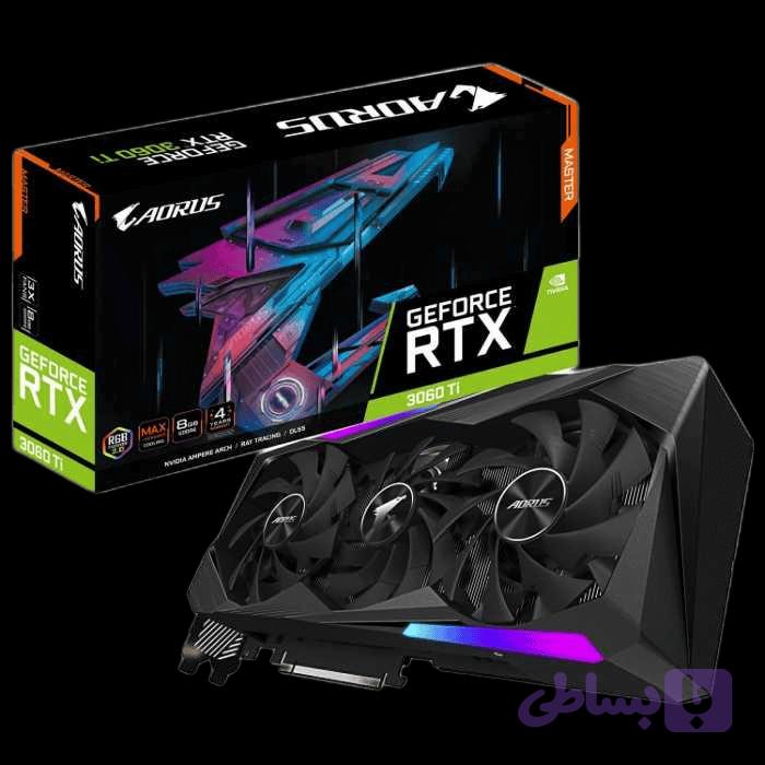 کارت گرافیک GIGABYTE AORUS RTX 3060 Ti MASTER 8G