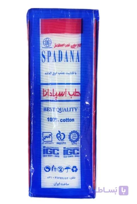 گاز طبی غیر استریل ۸لایه و ۱۶ لایه ۴۰۰گرم اسپادانا