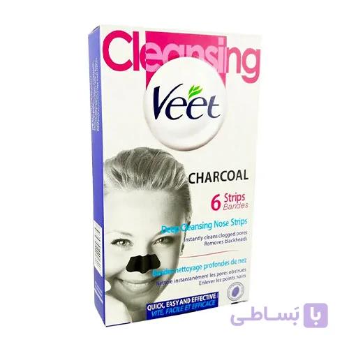 چسب بینی ویت حاوی زغال تعداد 6 عددی — تصویر 1