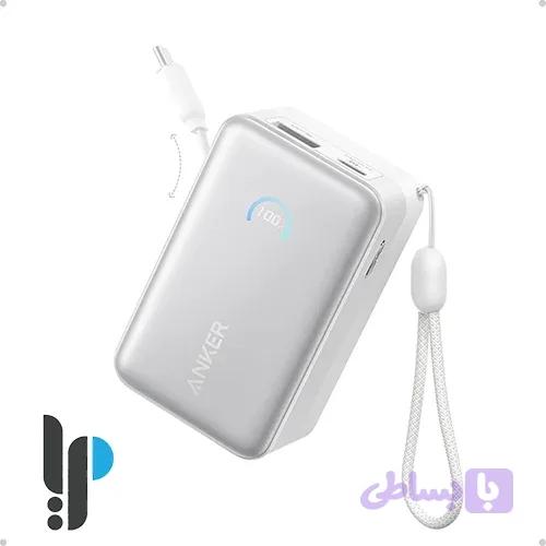 پاور بانک 45 وات انکر مدل Anker Nano A1638 ظرفیت 10000 میلی آمپر به همراه کابل Type-C — تصویر 1