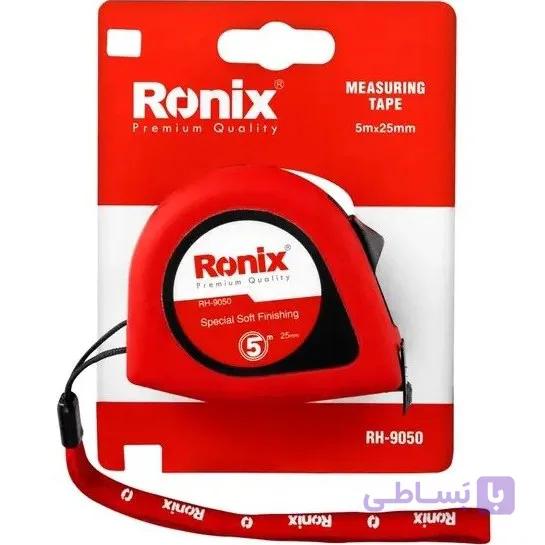 متر دستی رونیکس مدل RH-9050 سایز ۵ متری روکش‌دار