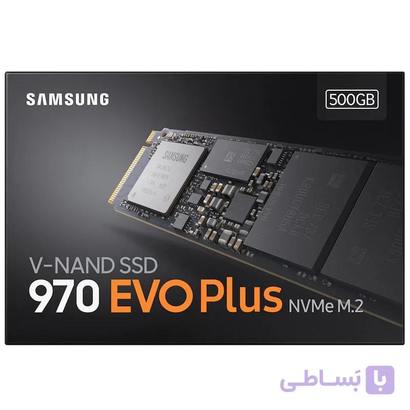 اس اس دی اینترنال M.2 NVMe سامسونگ مدل Samsung 970 EVO PLUS ظرفیت 500 گیگابایت — تصویر 1