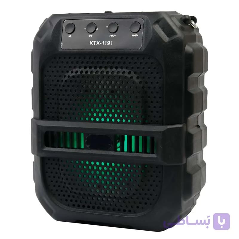 اسپیکر بلوتوثی رم و فلش خور KTX-1191 — تصویر 1